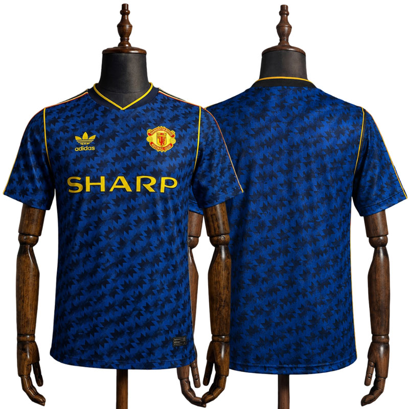 Man United 2026/27 Bringback Snowflake drakt - mørkeblå
