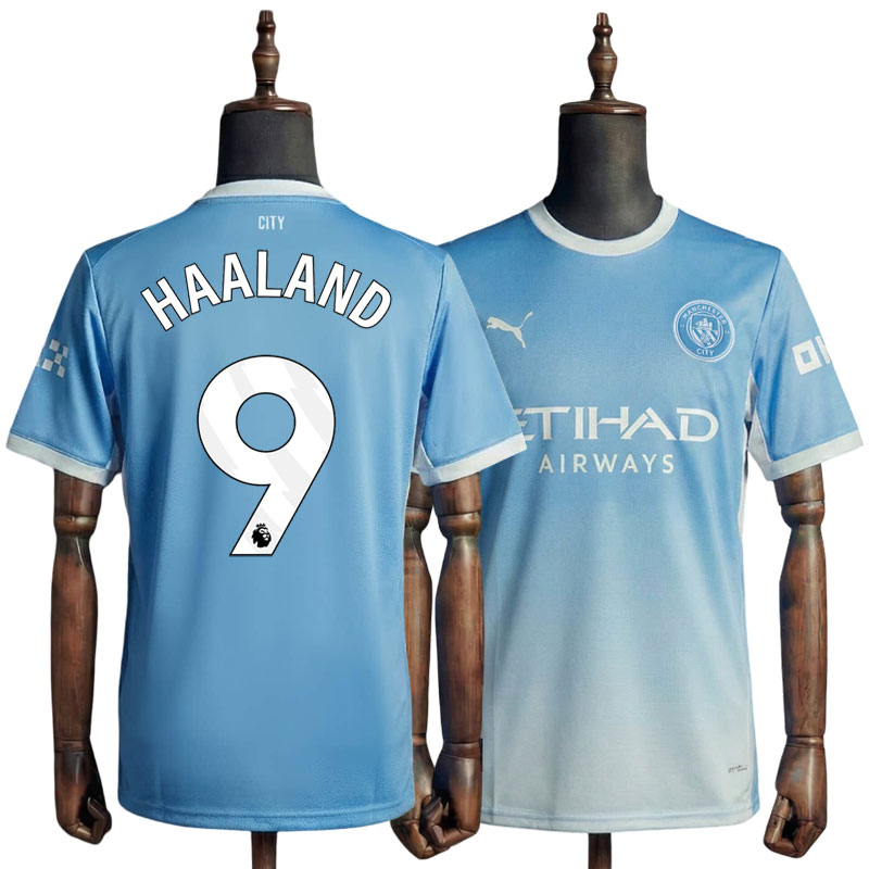 Manchester City hjemmedrakt 2026/27 med Haaland 9 - fotballdrakt til herre