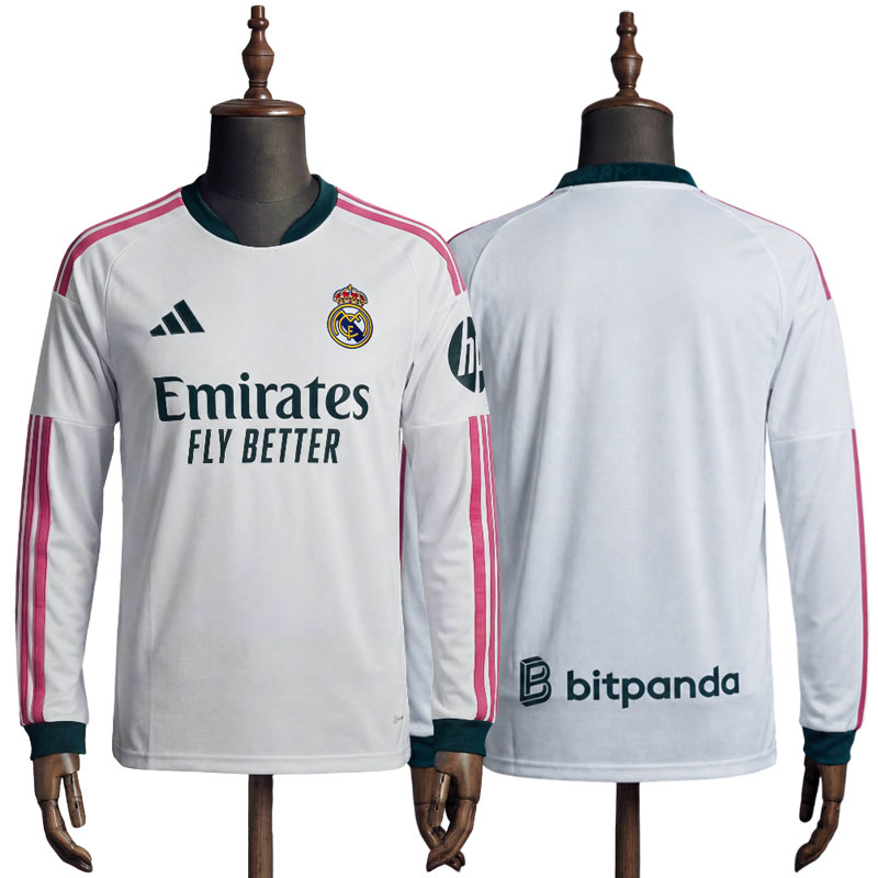 Real Madrid langermet drakt 2026/27 - hjemmedrakt for herre