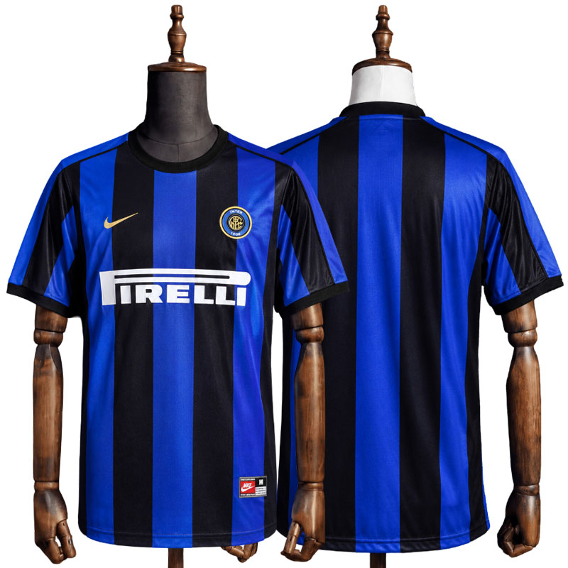 Retro Inter Milan 1999-2000 hjemmedrakt - vintage drakt for menn