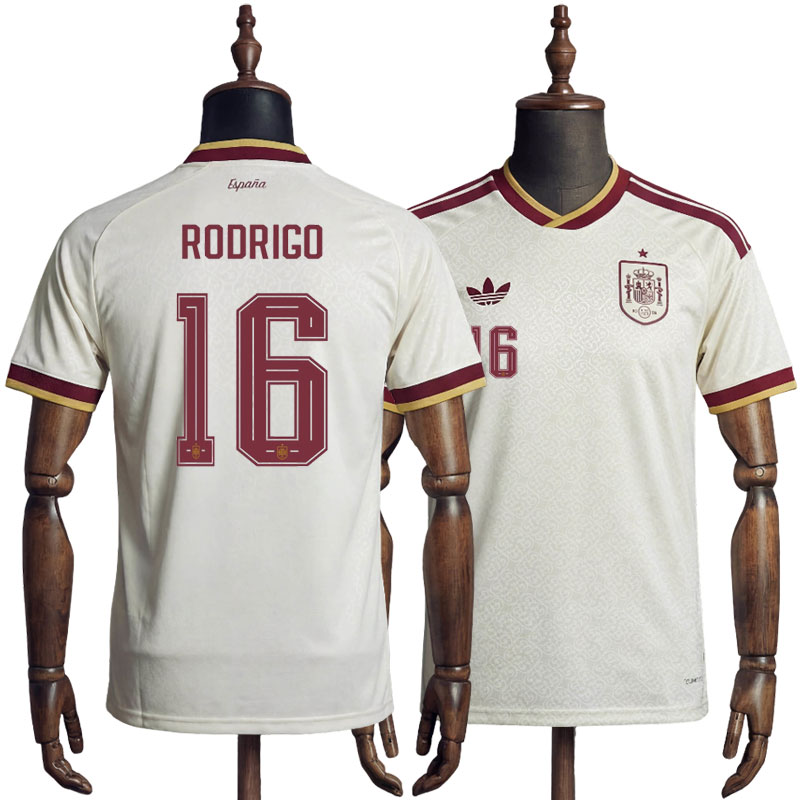 Spania VM 2026 bortedrakt - RODRIGO 16 fotballdrakt herre