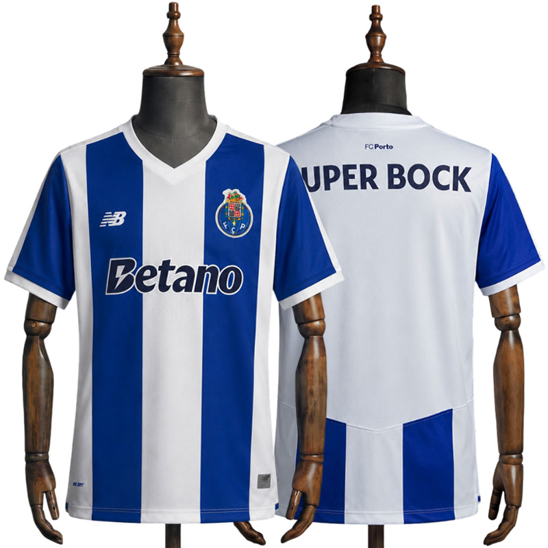 FC Porto hjemmedrakt 2026/27 - fotballdrakt herre blå og hvit drakt