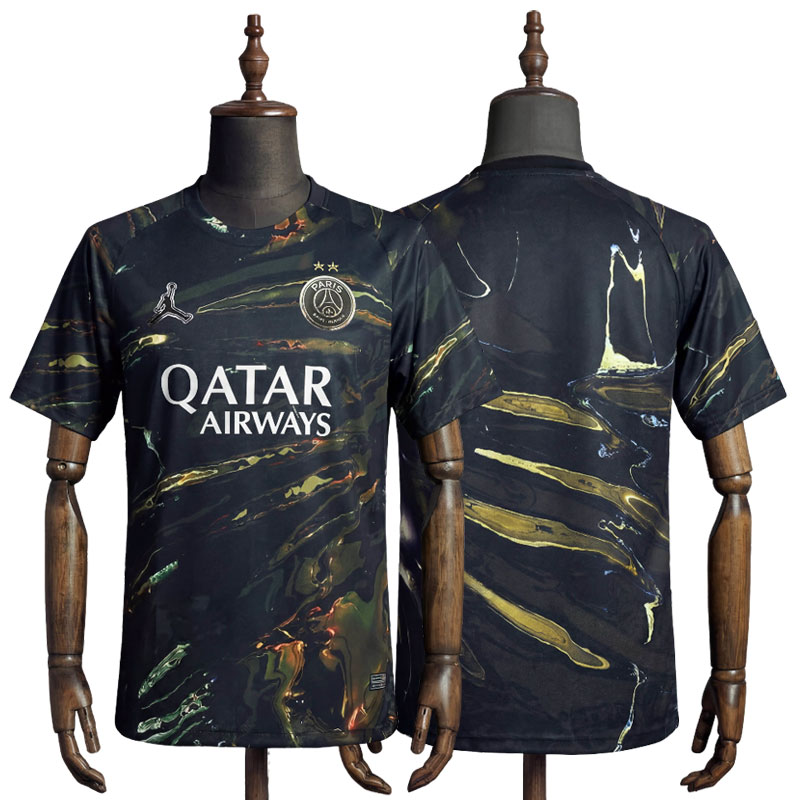 PSG Night Edition 2025/26 Champions-drakt med 2 stjerner – fotballdrakt for menn