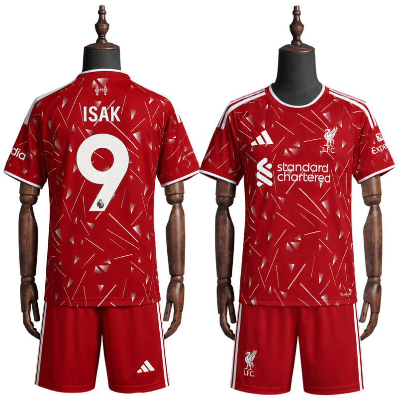 Liverpool fotballdrakt barn 26/27 - ISAK 9 hjemmesett