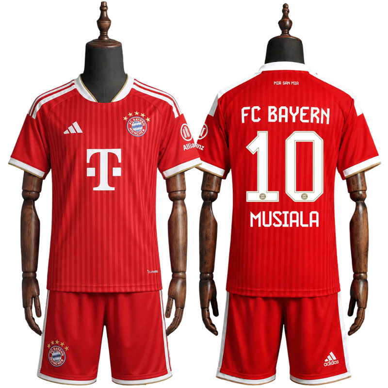Bayern München Hjemmedrakt Sett til Barn 2026/27 - Drakten med Musiala 10 Trykk