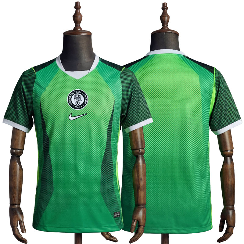 Nigeria fotballdrakt 2026/27 hjemmedrakt - grønn landslagsdrakt for menn