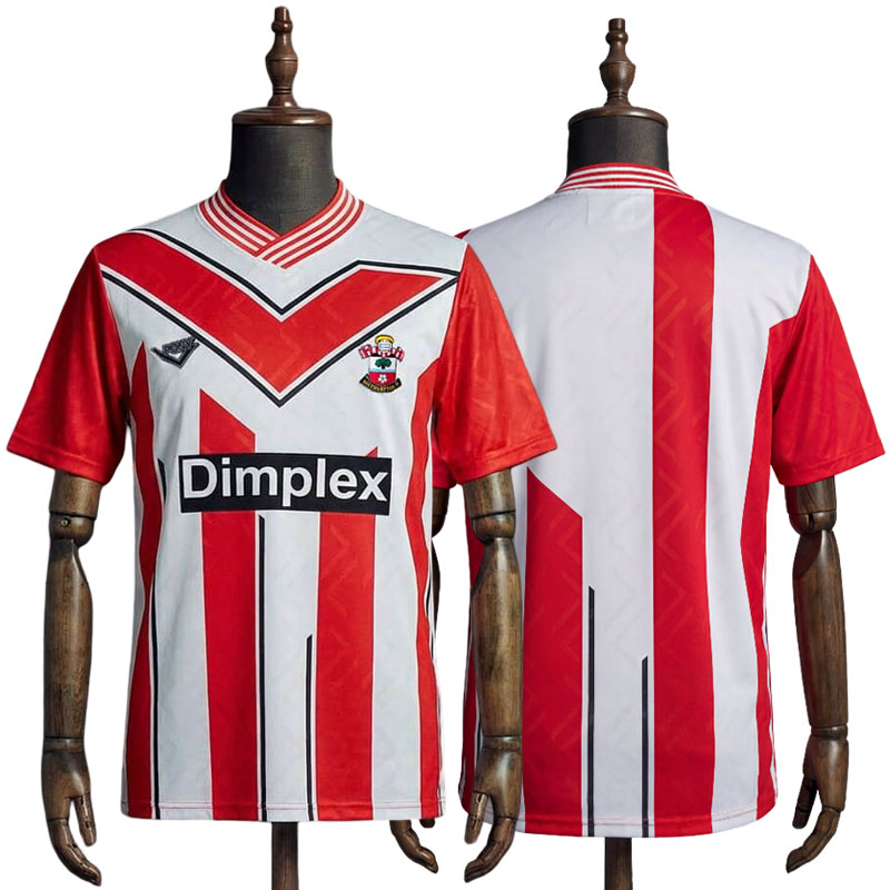Southampton FC retro 90s hjemmedrakt 1993-95 herre retro fotballdrakt vintage
