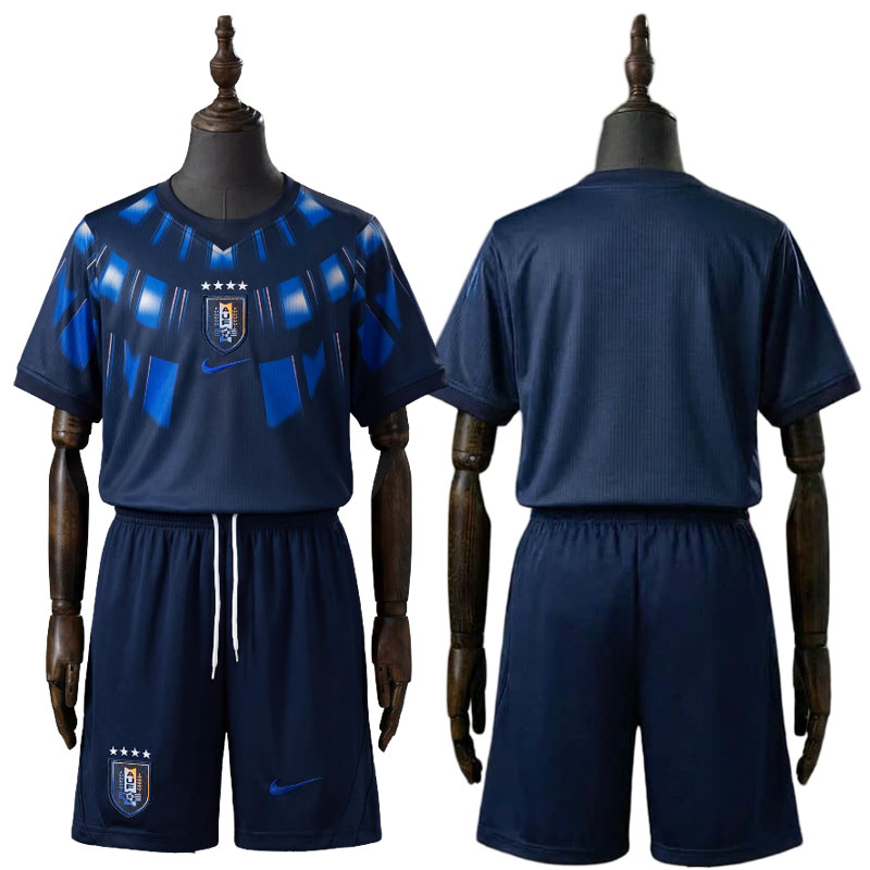 Uruguay bortedrakt barn VM 2026 – Fotballdrakt med shorts