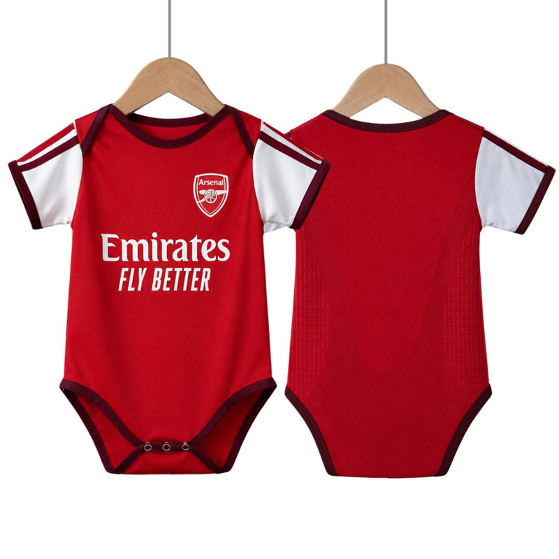 Arsenal 2026/27 babybody fotball – rød sparkedrakt for baby