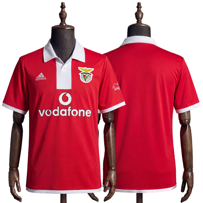 Benfica retro drakt herre 2003/05 - rød hjemmedrakt