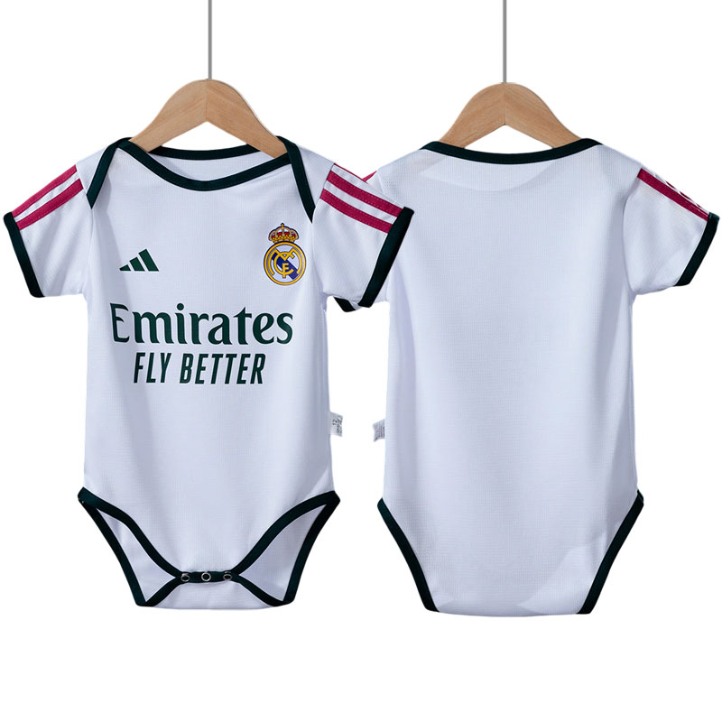 Fotballbody Real Madrid Hjemmedrakt 2026/27 til baby