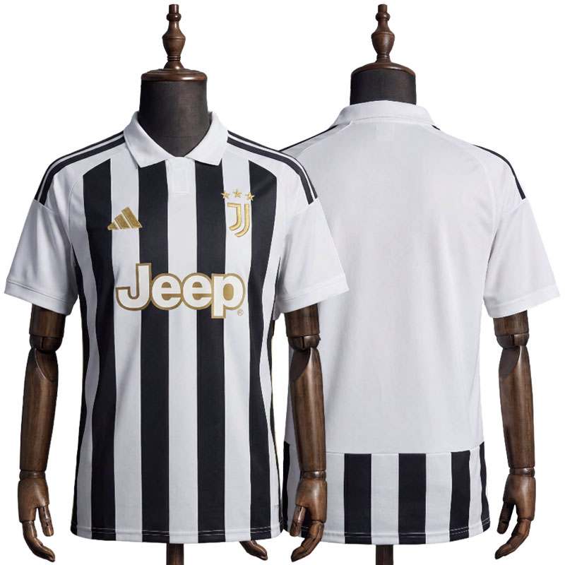 Juventus 2026/27 Hjemmedrakt Herre – Svart/Hvit Stripet Fotballdrakt Kortermet