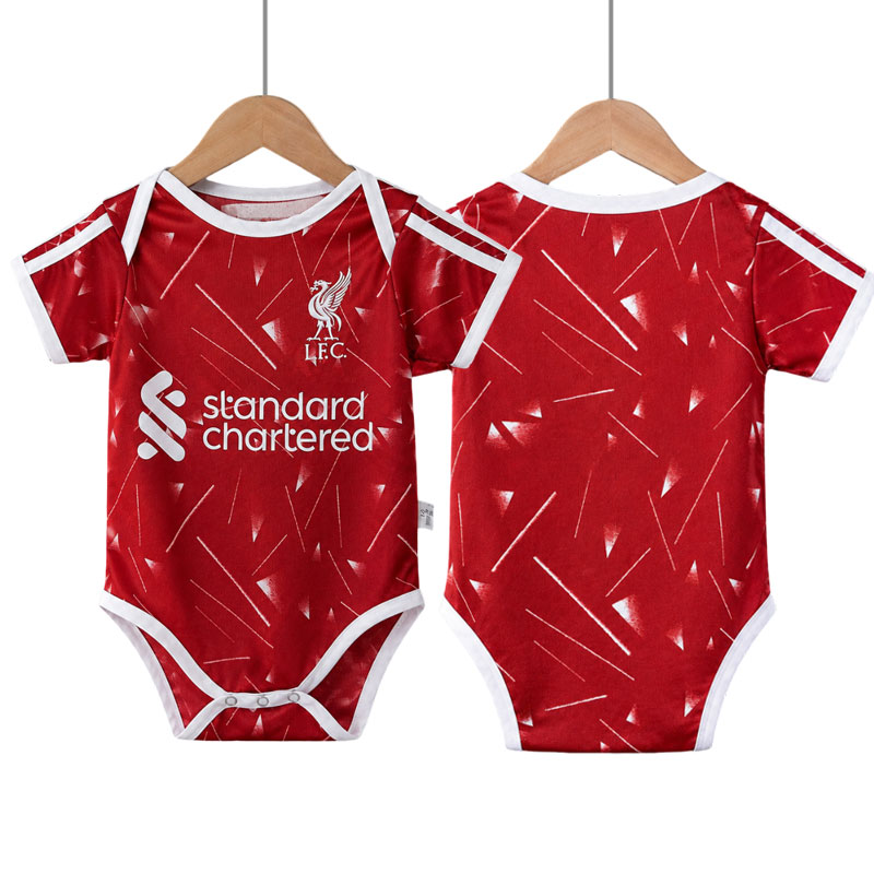 Fotballbody Liverpool-drakt baby 2026/27 - hjemmedrakt i sparkedrakt