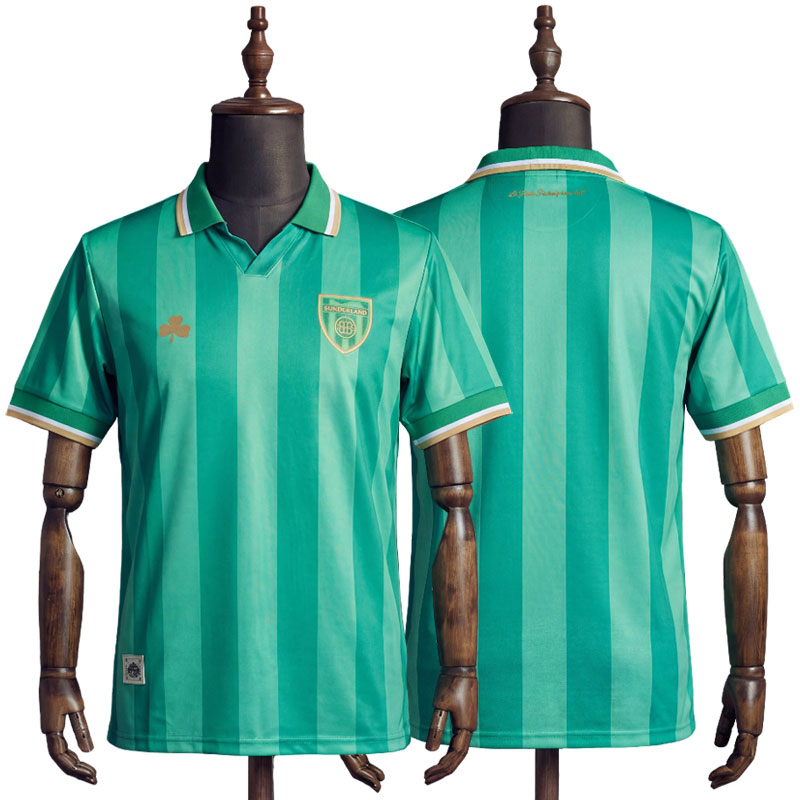 Sunderland 26/27 St Patricks Day Fotballdrakt Herre – Grønn Drakt