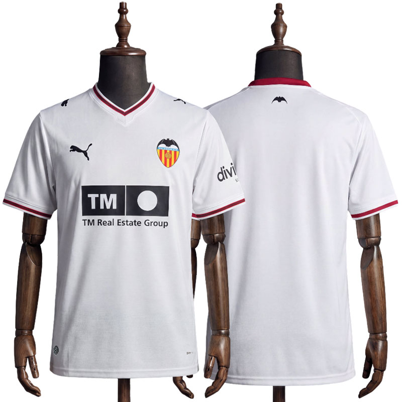 Valencia CF 2026/27 hjemmedrakt herre – Hvit fotballdrakt for menn