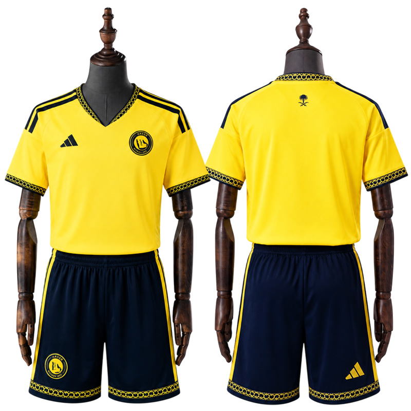 Al-Nassr 2026/27 Hjemmedrakt Barn – Fotballdrakt med Shorts